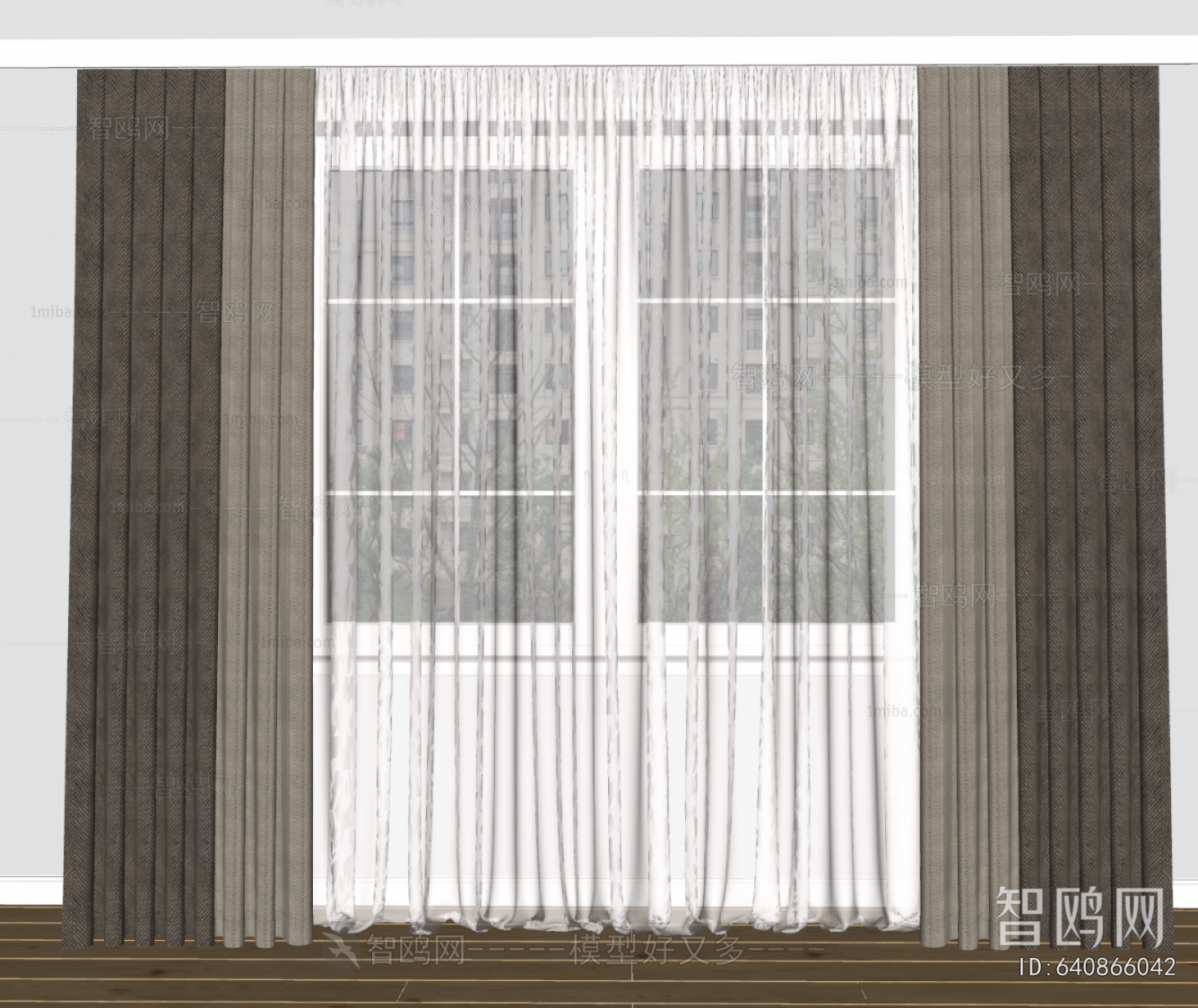 Modern The Curtain