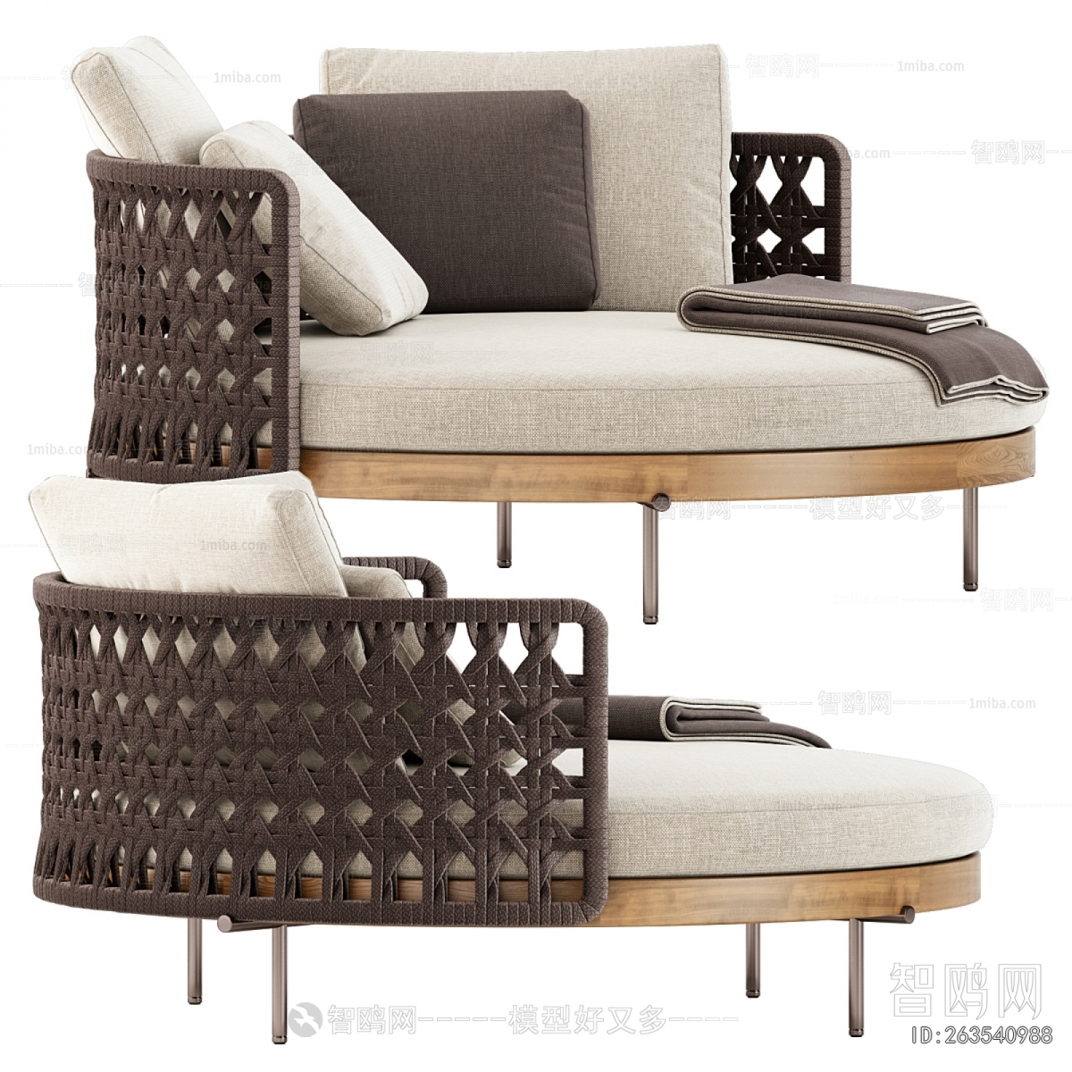 Modern Multi Person Sofa