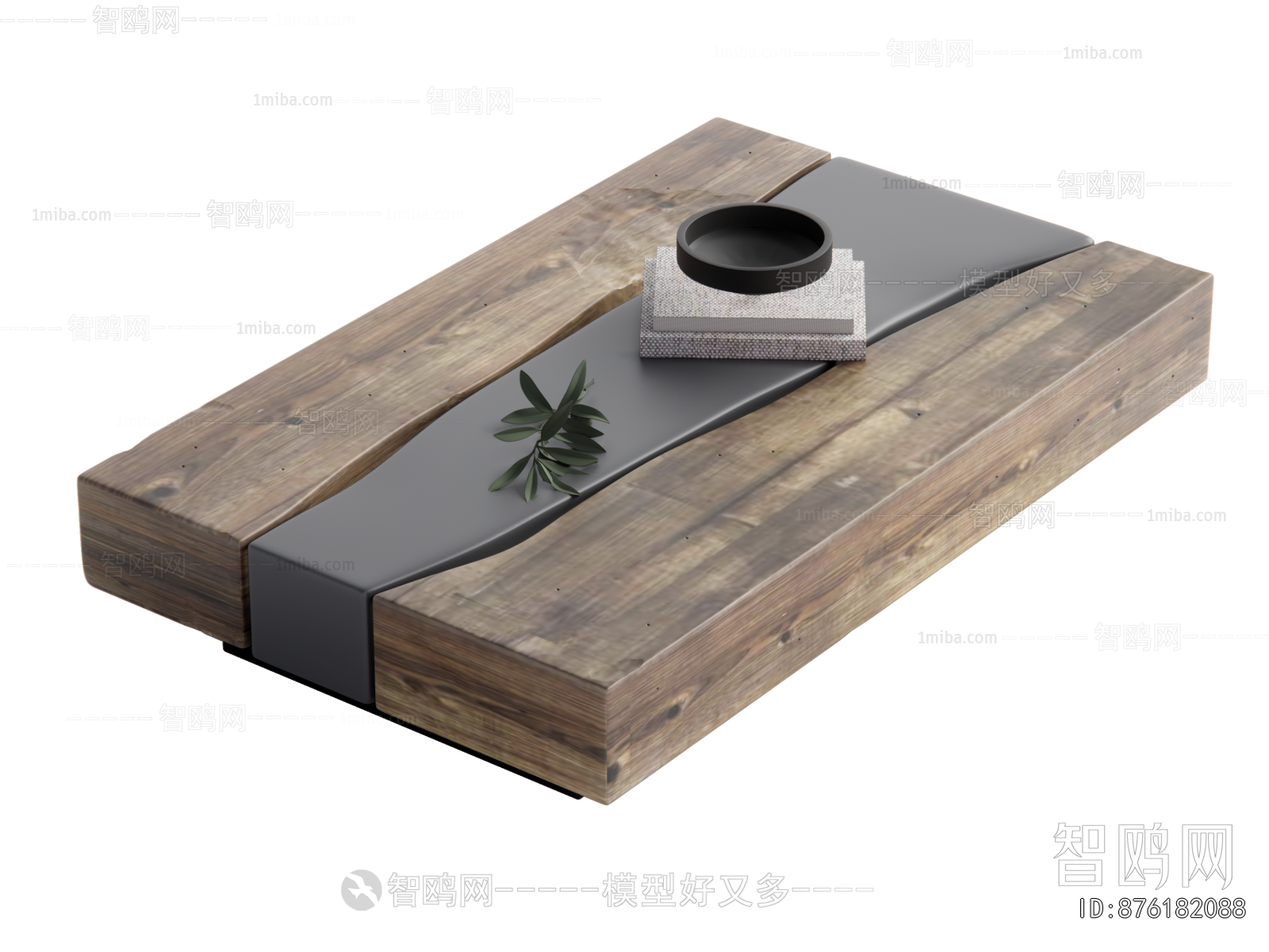 Wabi-sabi Style Coffee Table