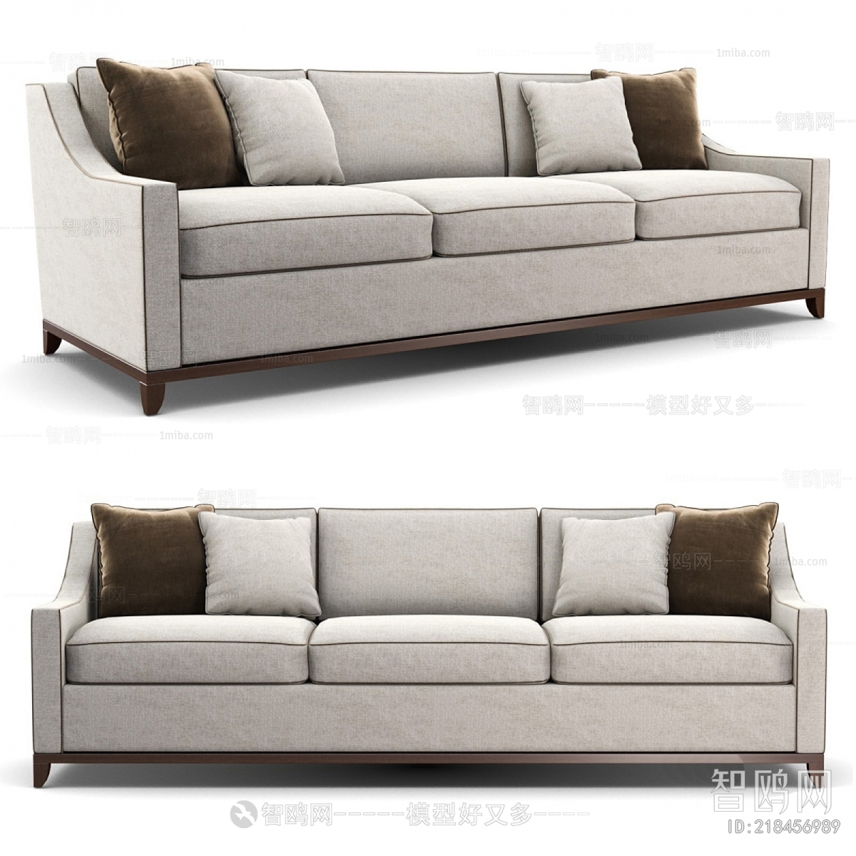 Modern Three-seat Sofa