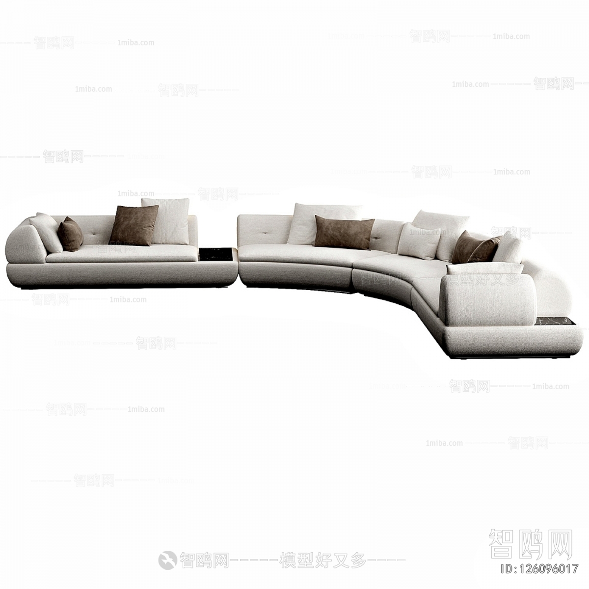 Modern Curved Sofa