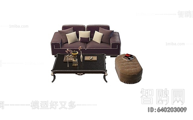 European Style Sofa Combination