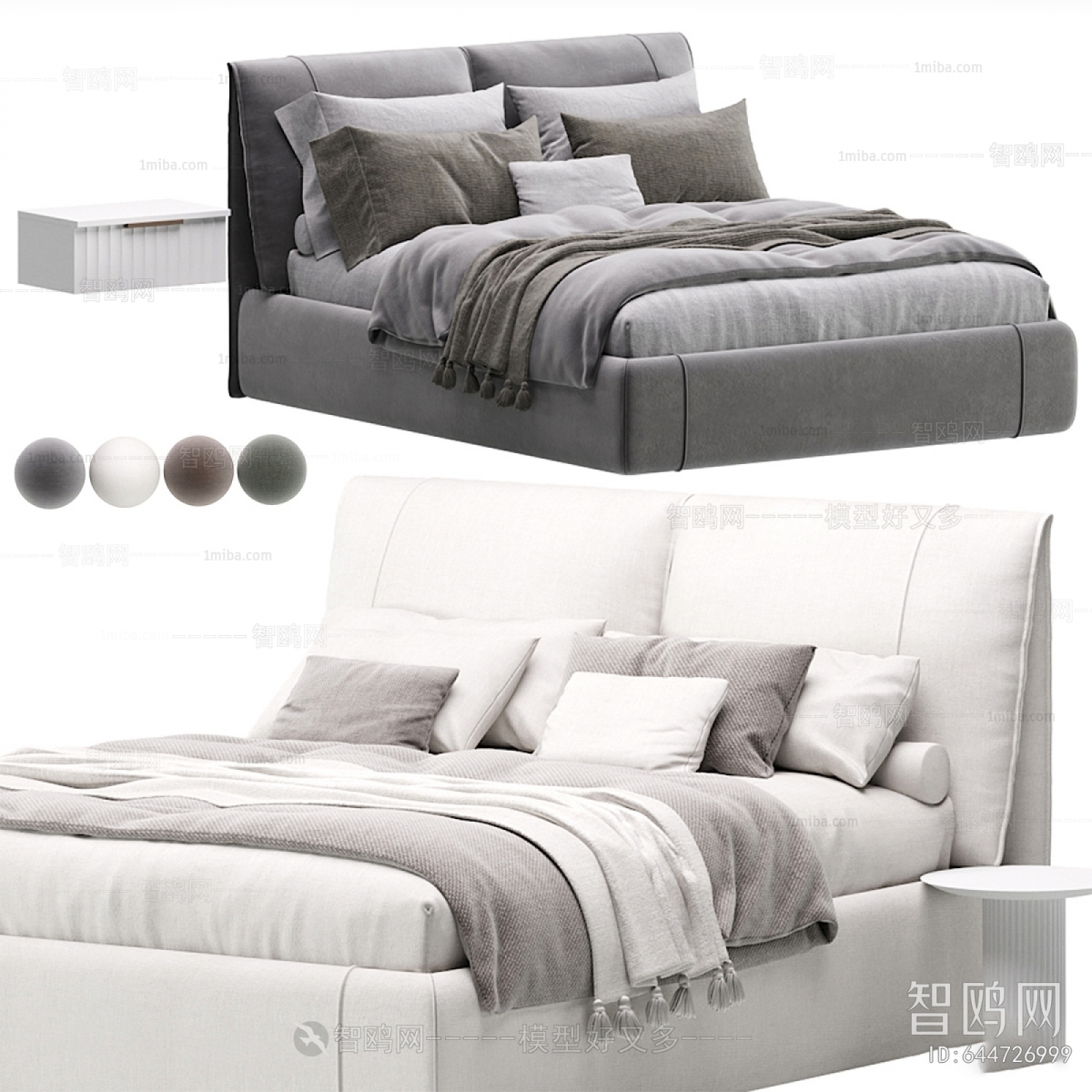 Modern Double Bed