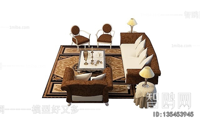 European Style Sofa Combination