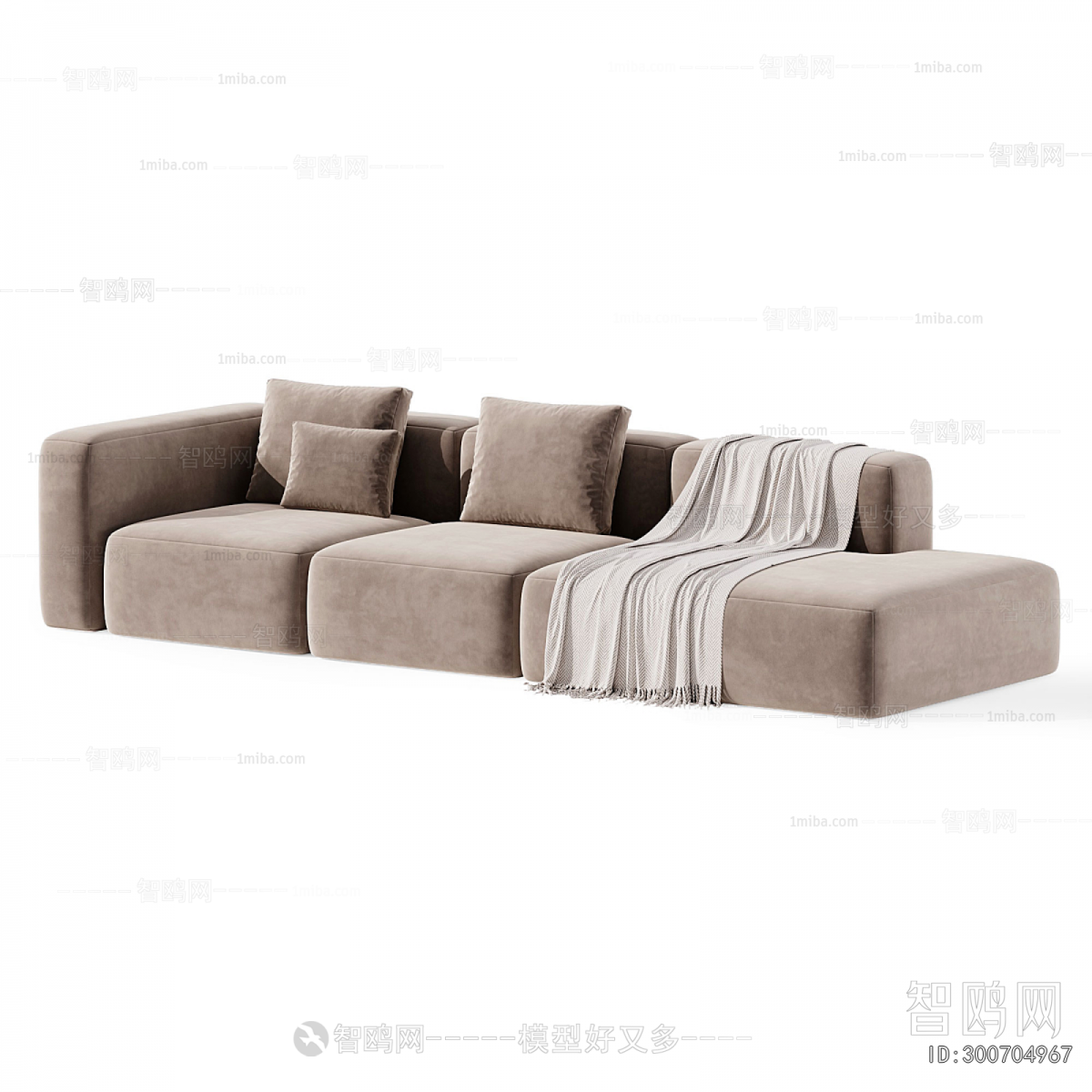 Modern Multi Person Sofa