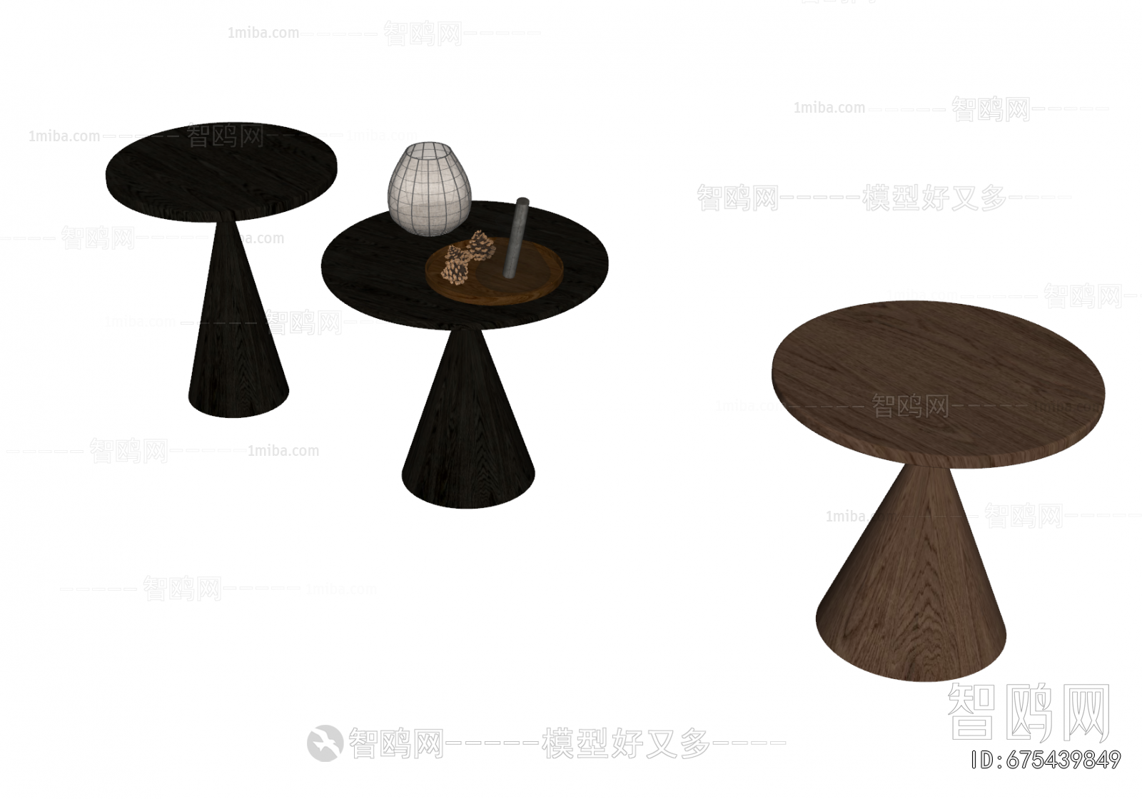 Wabi-sabi Style Side Table/corner Table