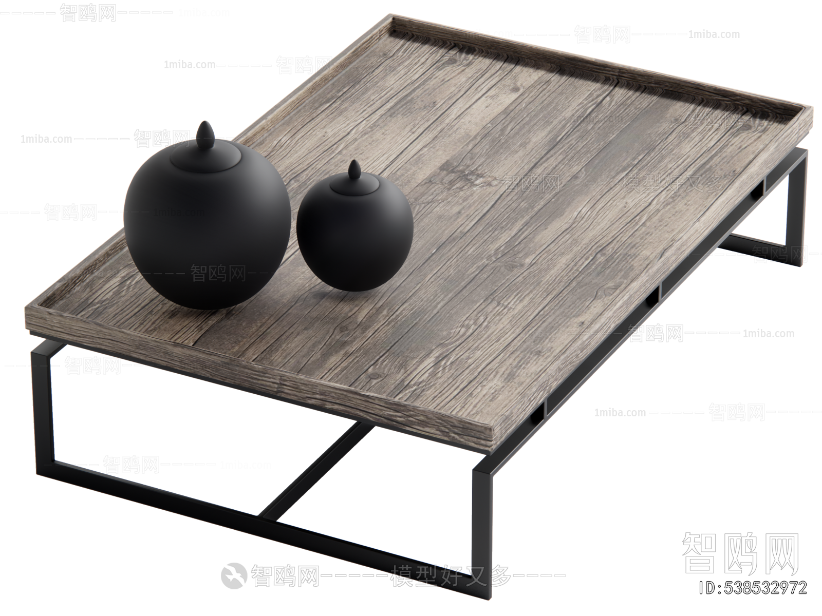 Wabi-sabi Style Coffee Table