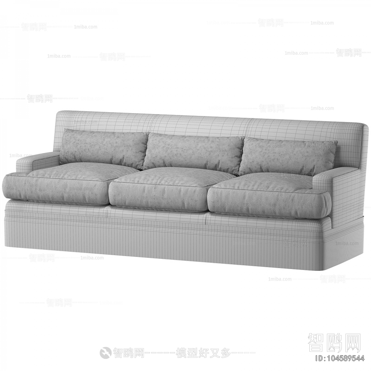 Modern Three-seat Sofa