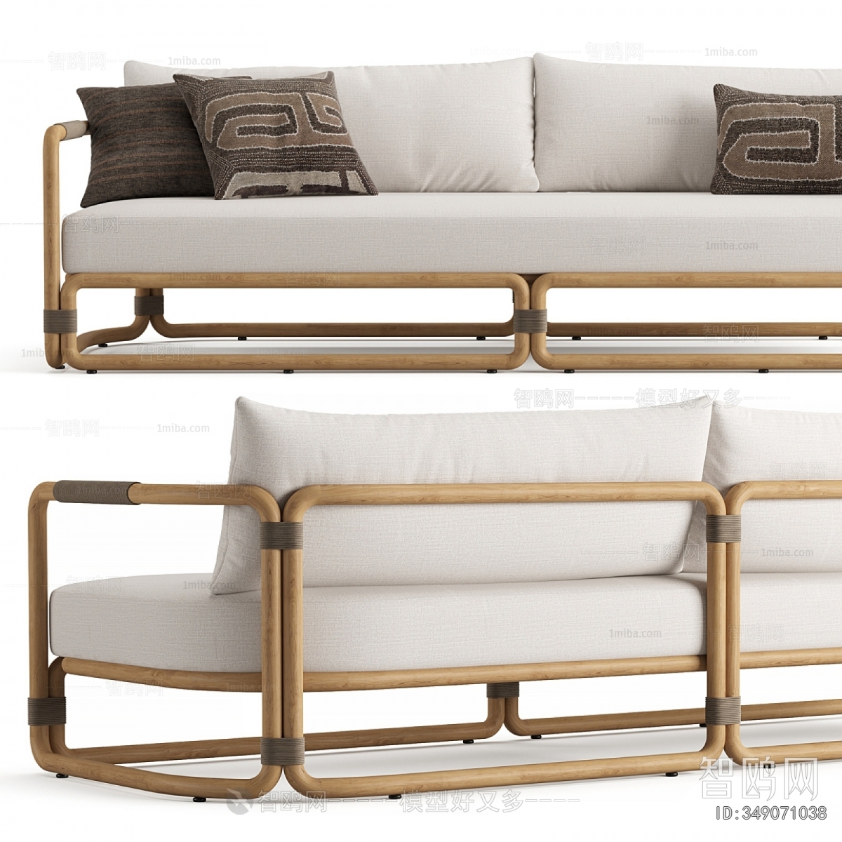 Modern Multi Person Sofa