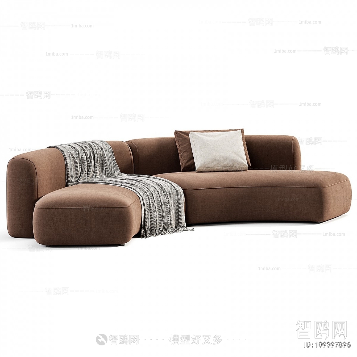 Modern Curved Sofa