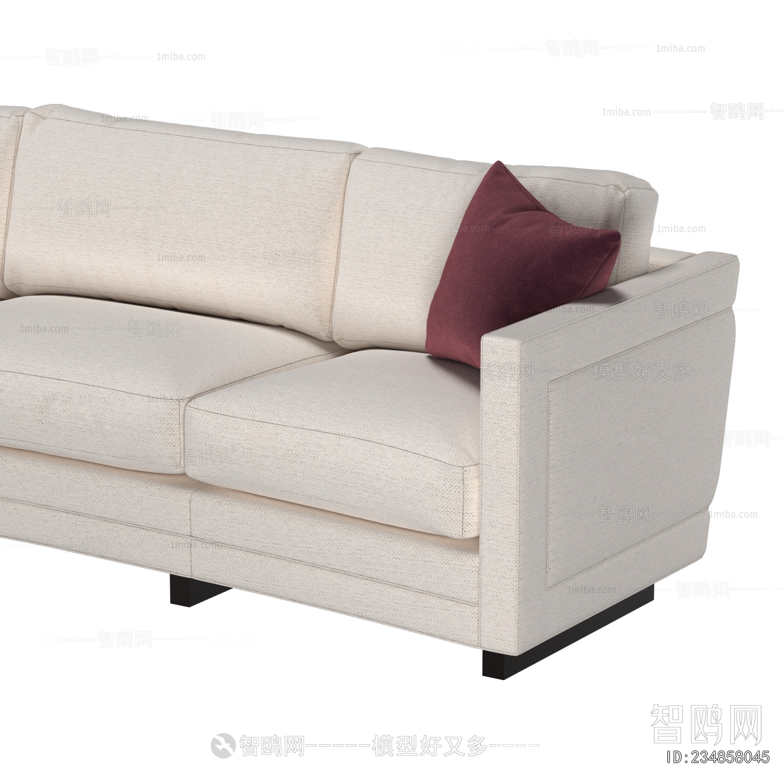 Modern Three-seat Sofa