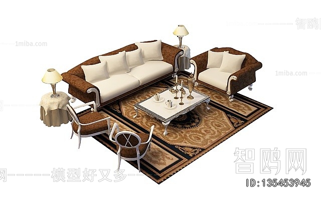 European Style Sofa Combination