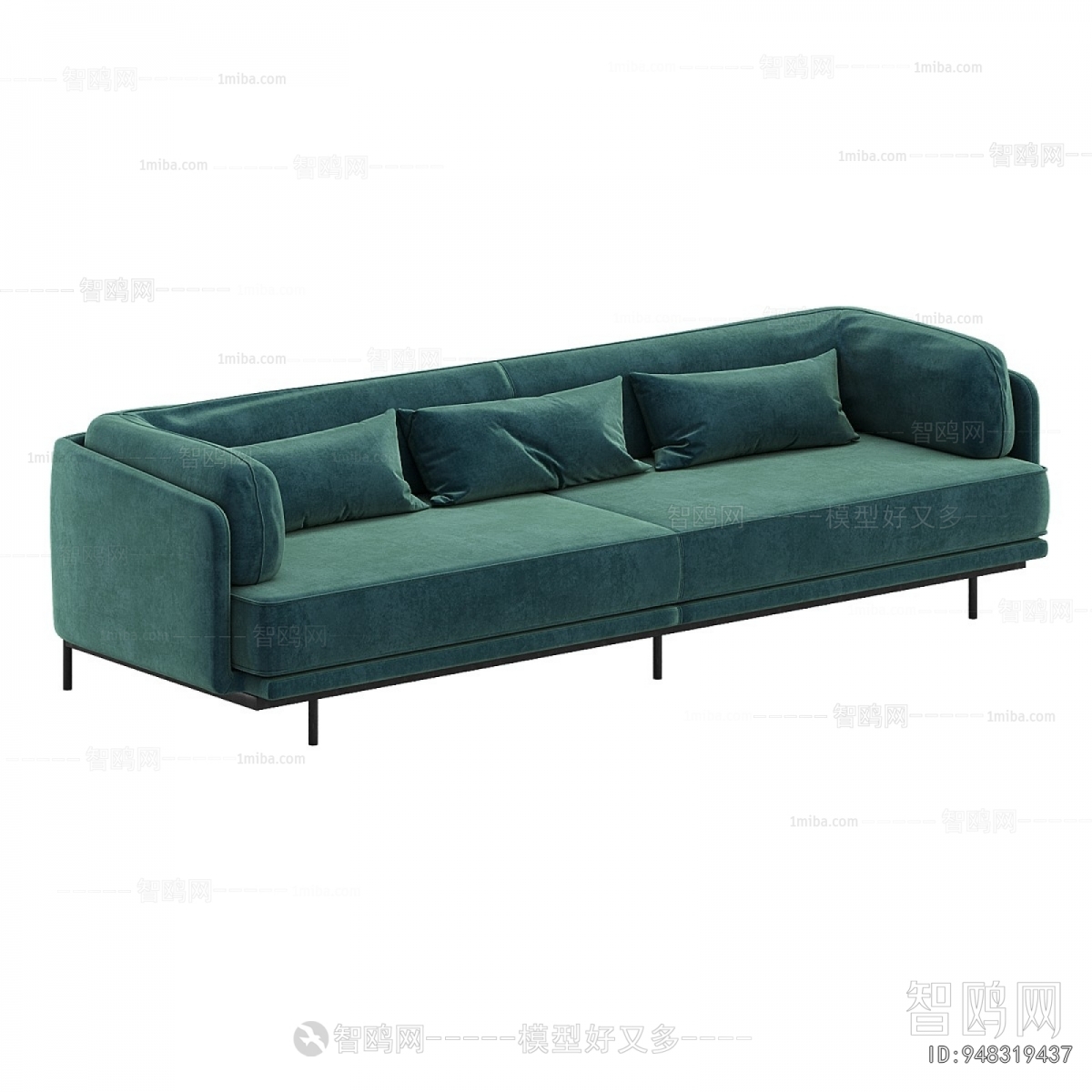 Modern Multi Person Sofa