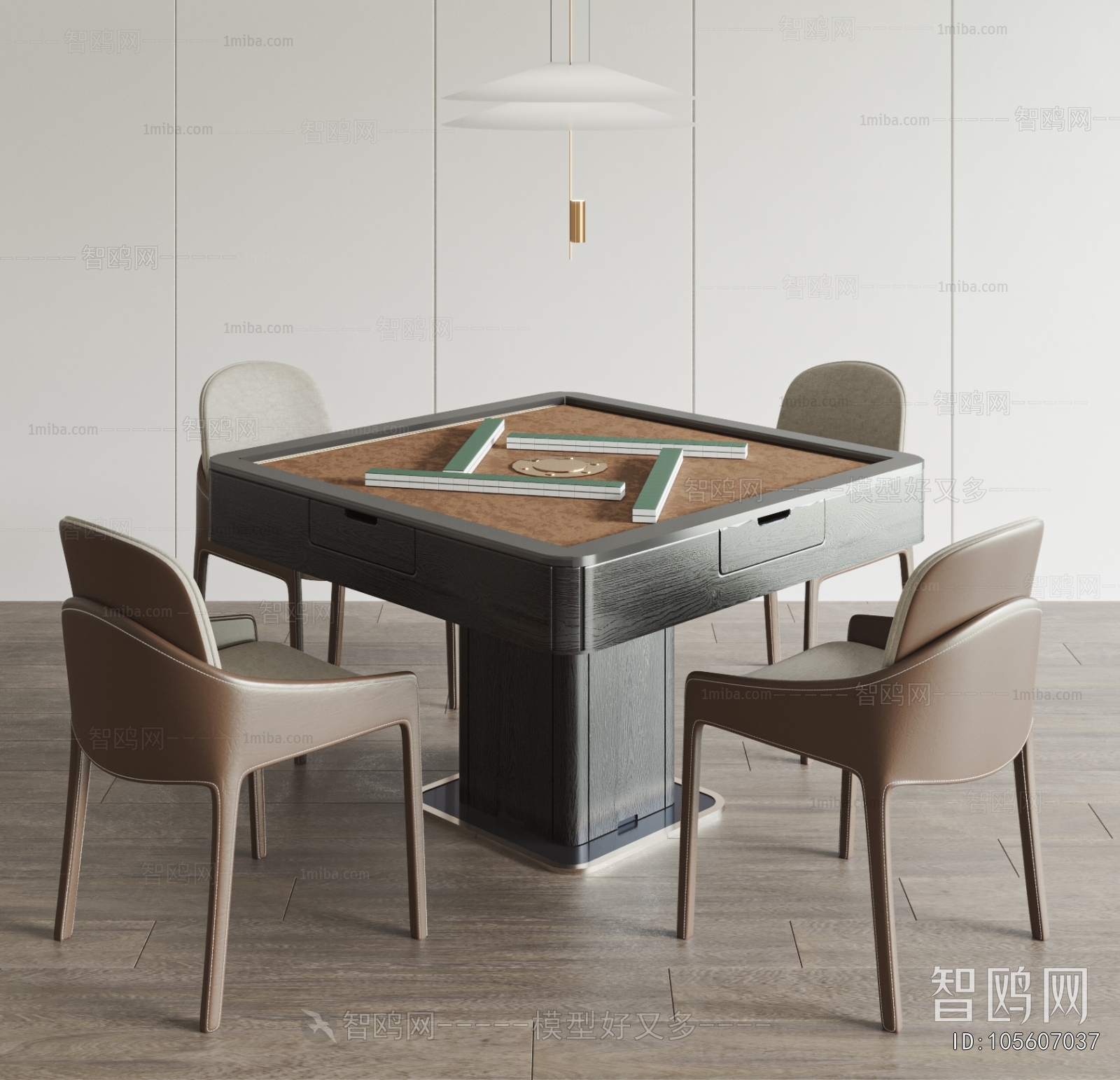 Modern Mahjong Tables And Chairs
