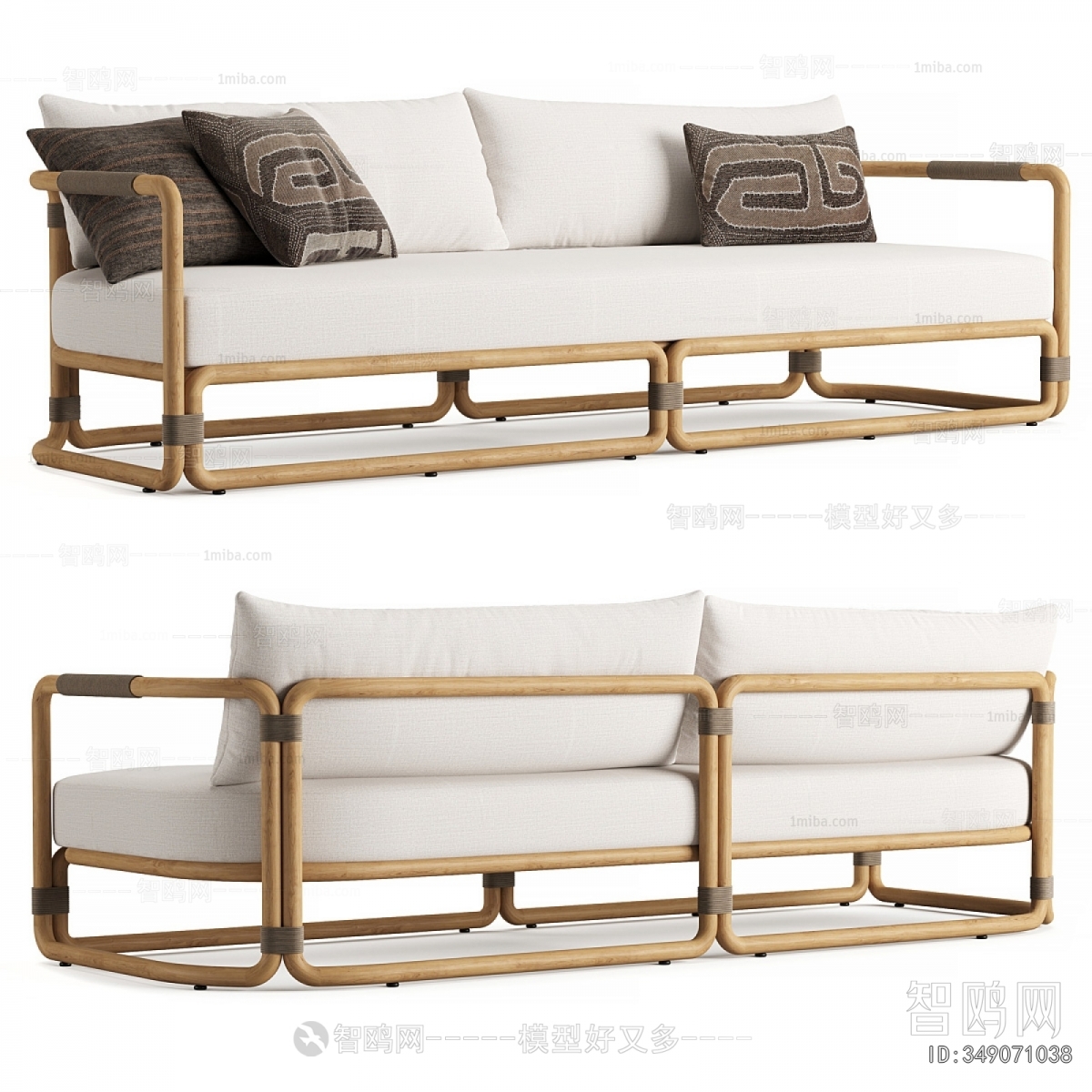 Modern Multi Person Sofa