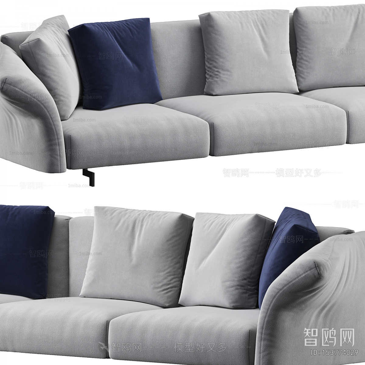 Modern Three-seat Sofa