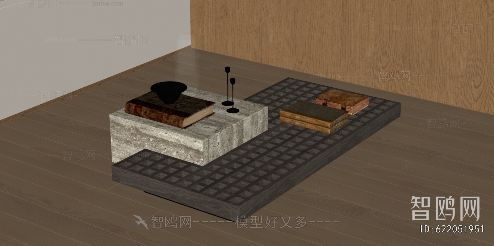 Wabi-sabi Style Coffee Table