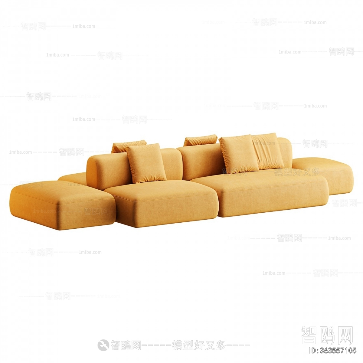 Modern Multi Person Sofa