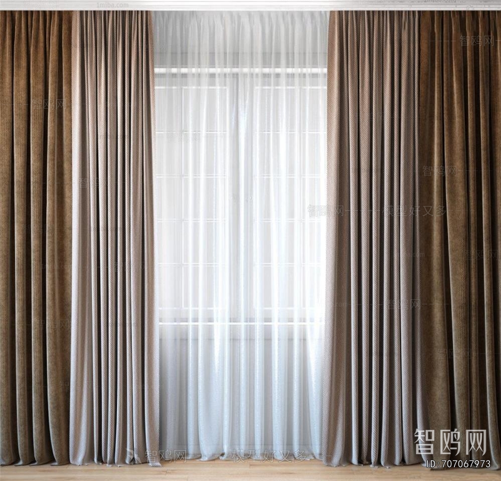 Modern The Curtain