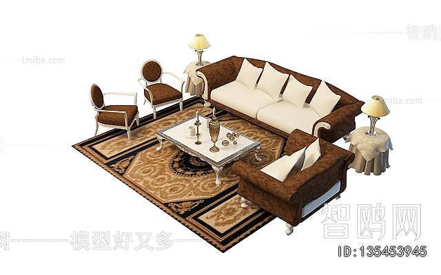 European Style Sofa Combination