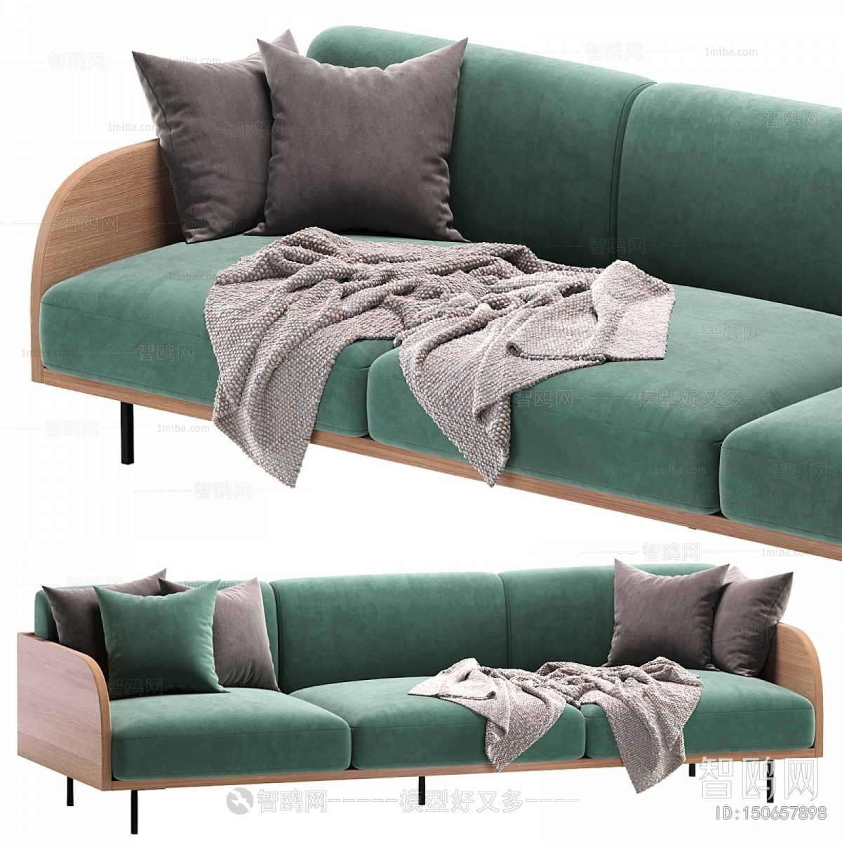 Modern Three-seat Sofa