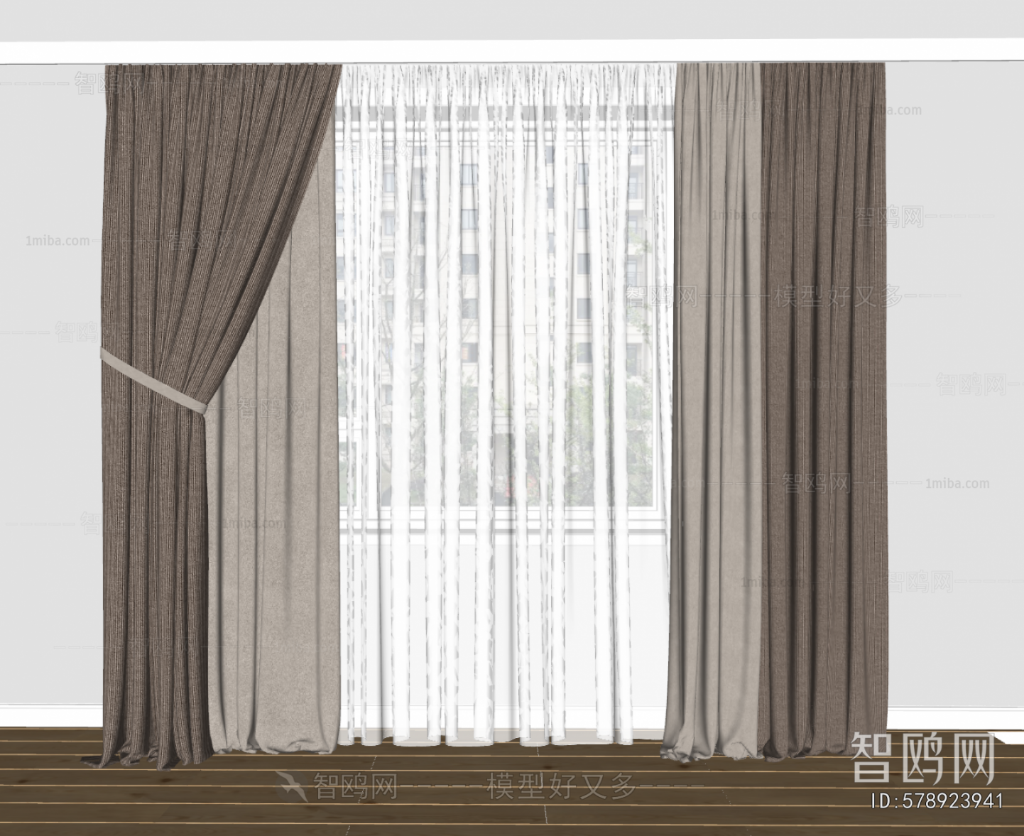 Modern The Curtain