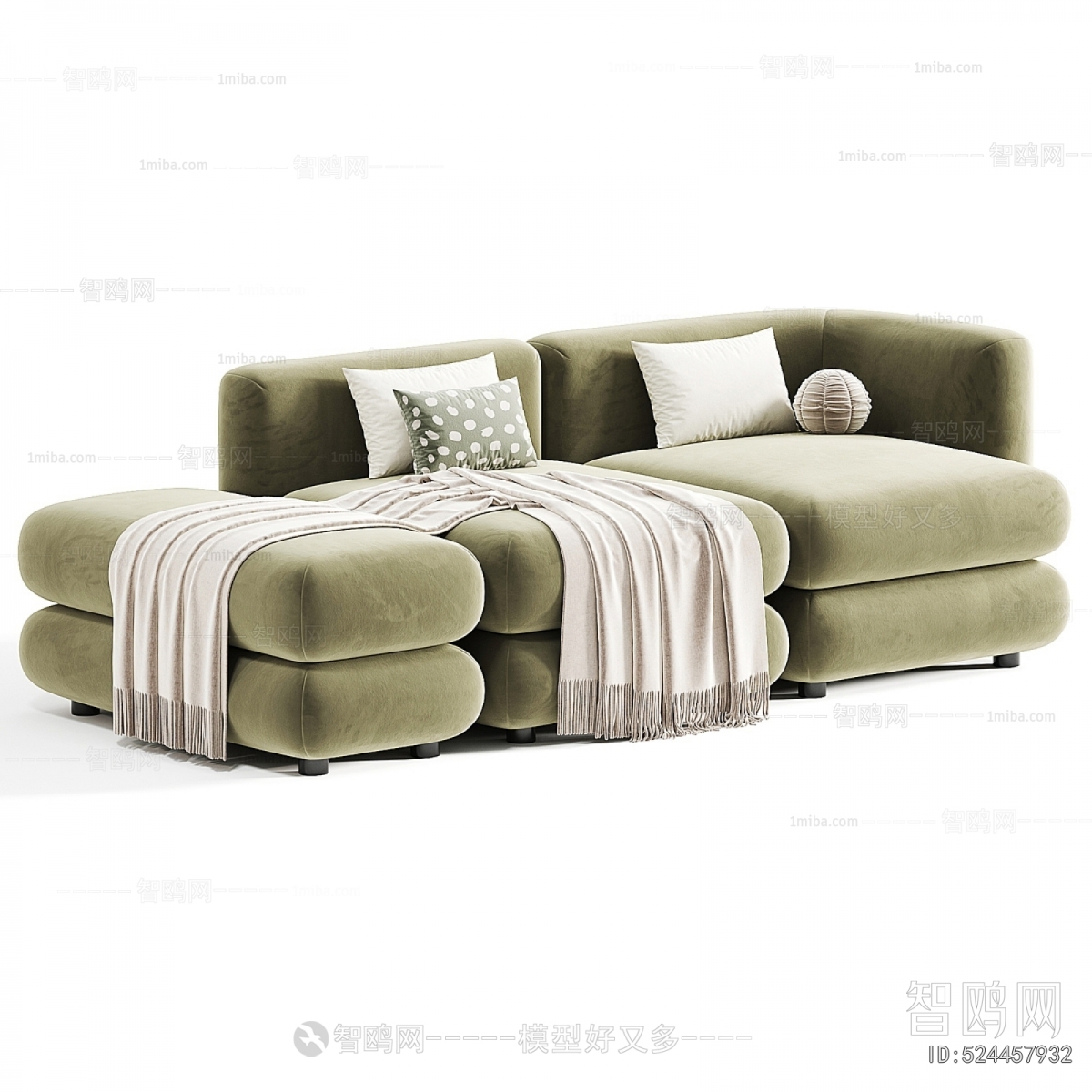 Modern Multi Person Sofa