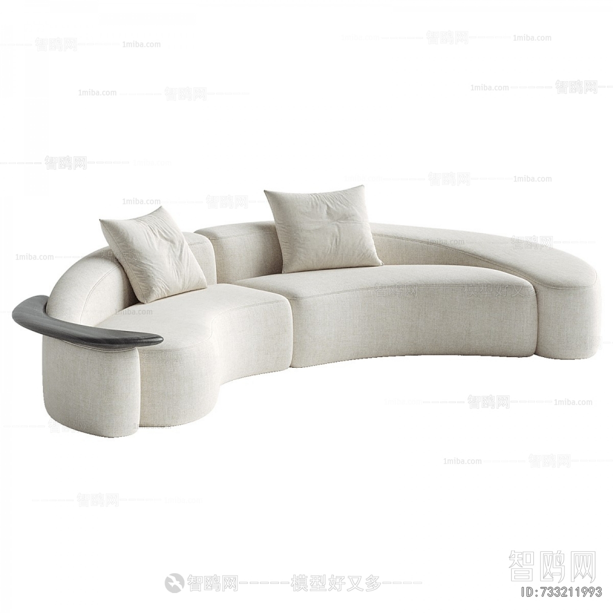 Modern Curved Sofa