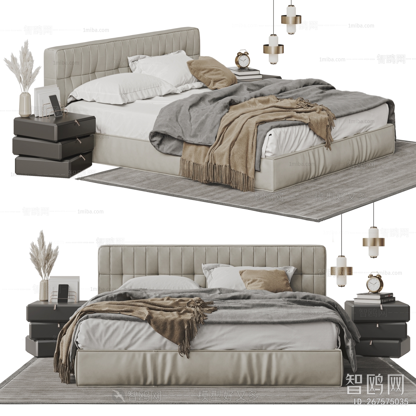 Modern Double Bed