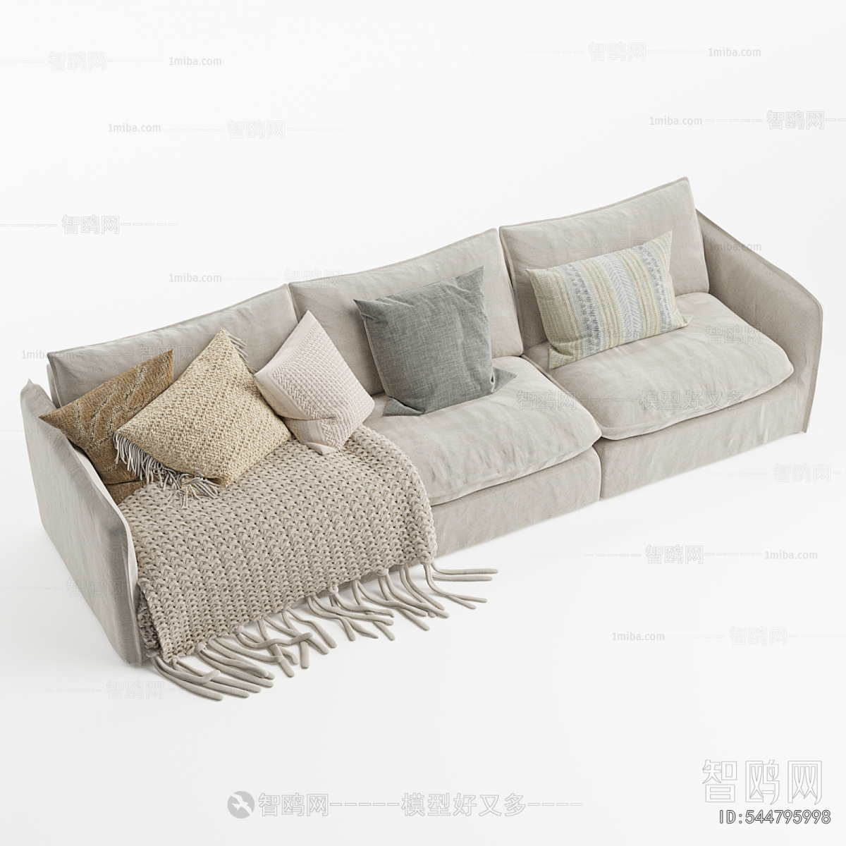 Modern Three-seat Sofa
