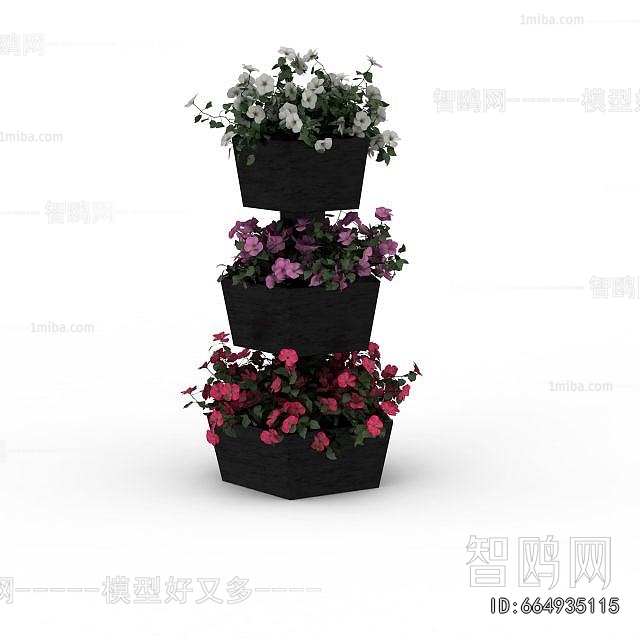 Modern Flower Bed, Flower Bowl, Flower Box