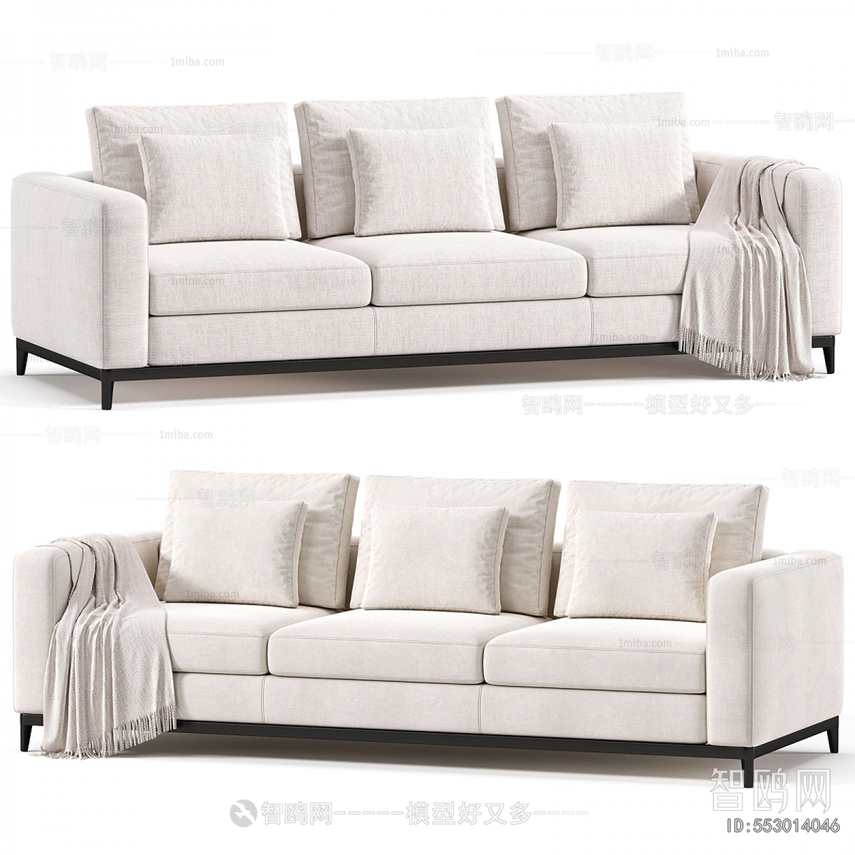 Modern Three-seat Sofa