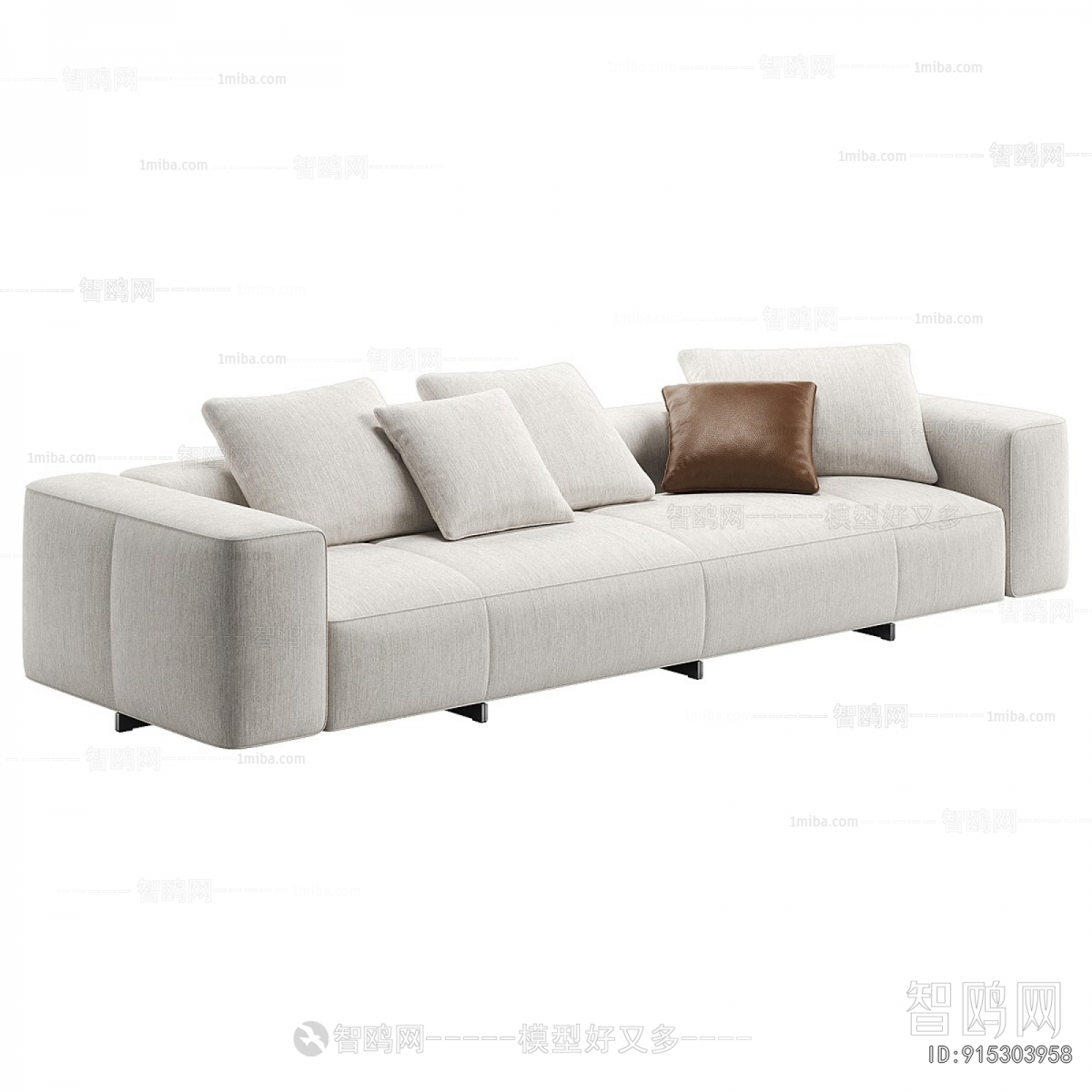 Modern Multi Person Sofa
