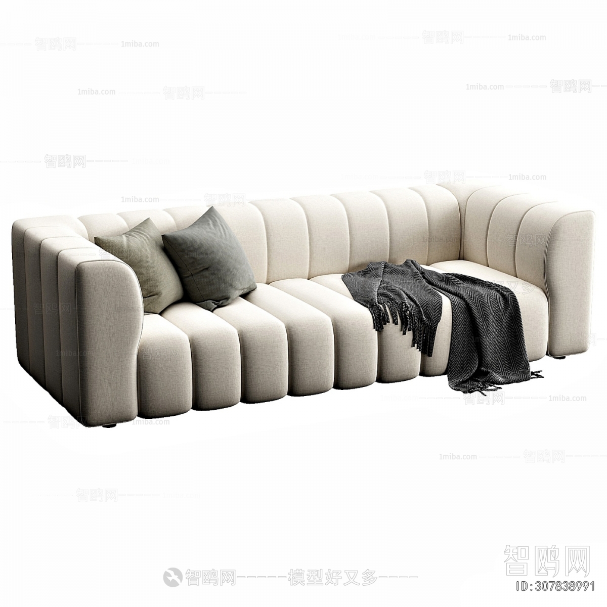 Modern Multi Person Sofa