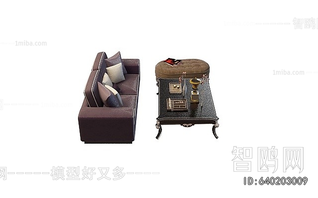 European Style Sofa Combination