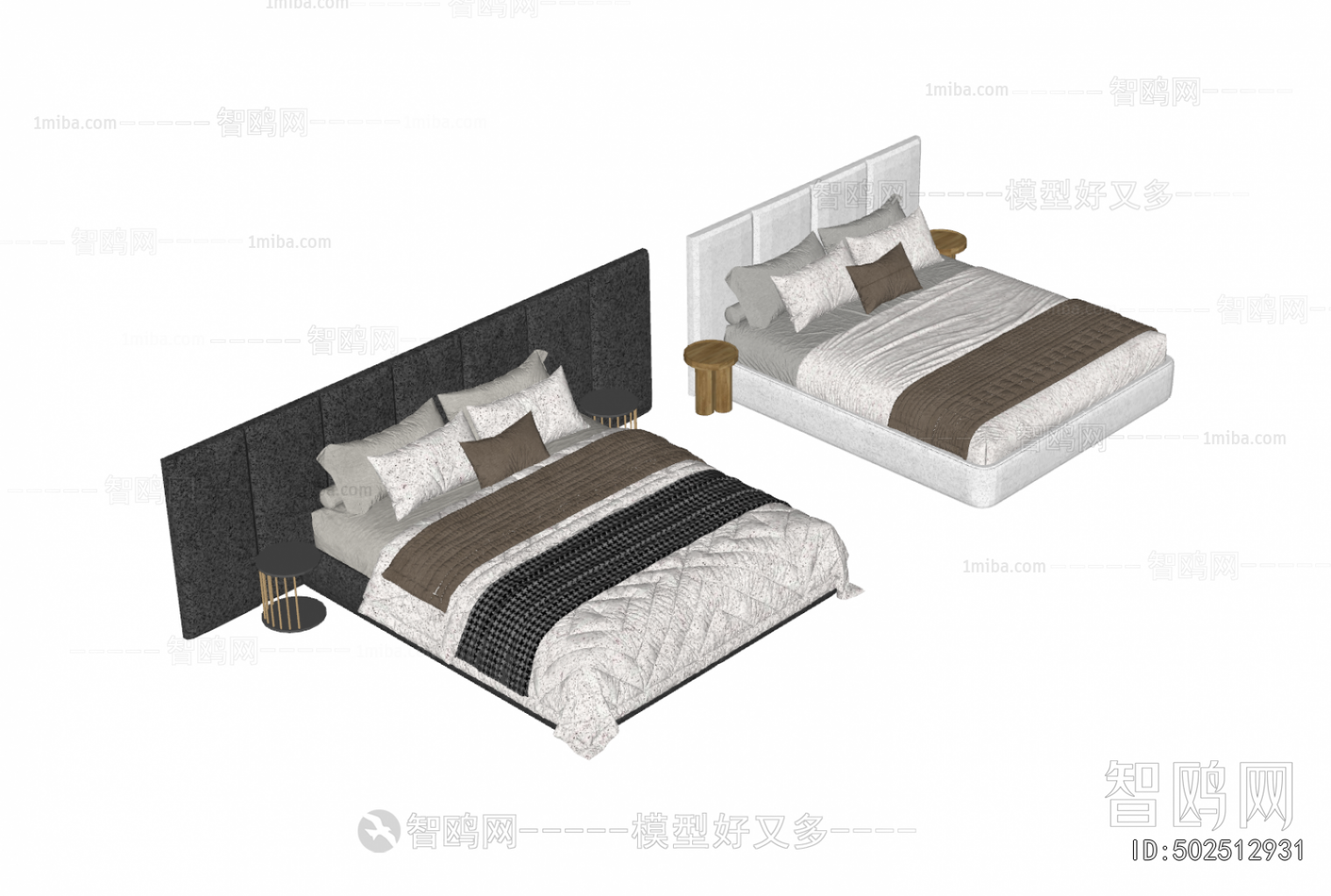 Modern Double Bed