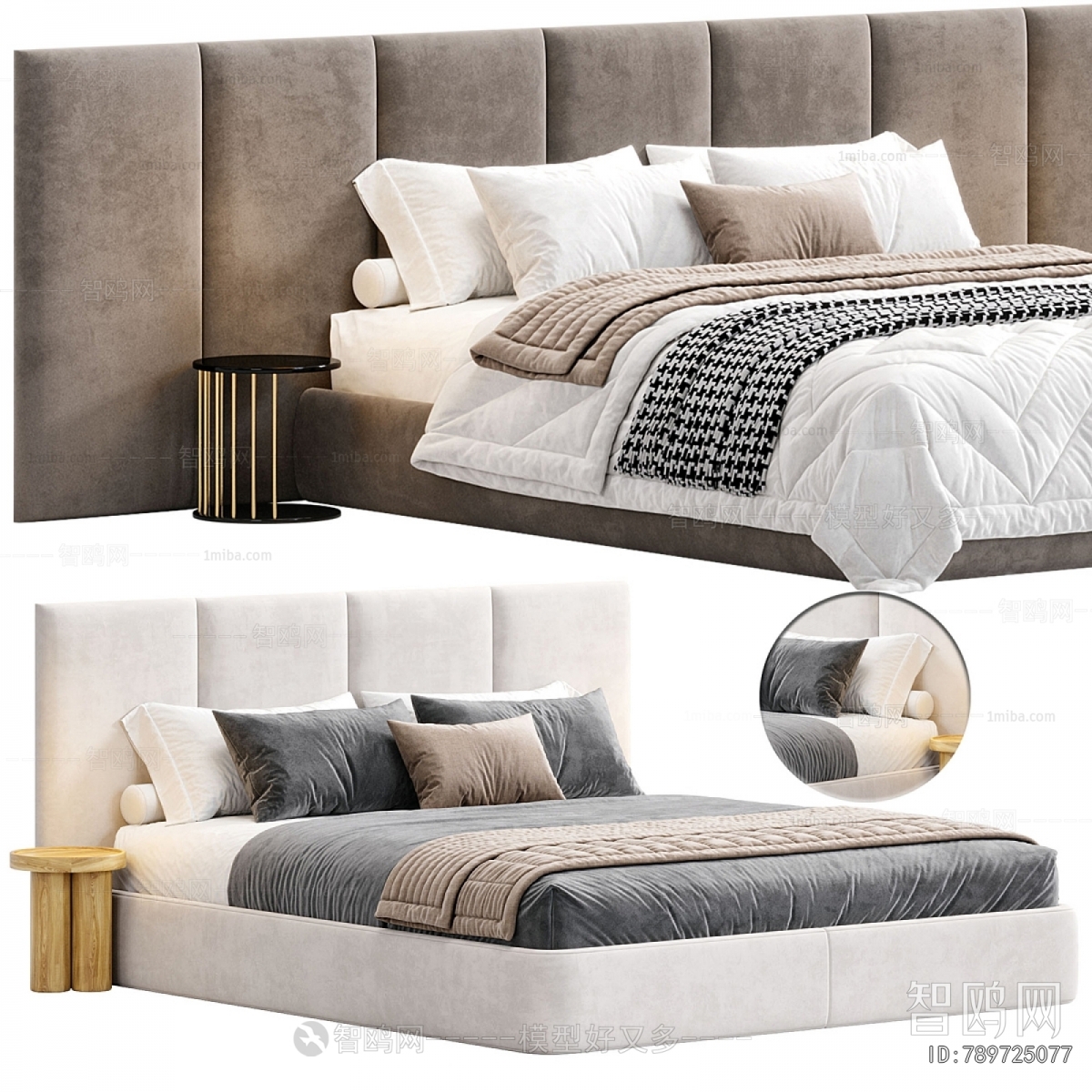 Modern Double Bed