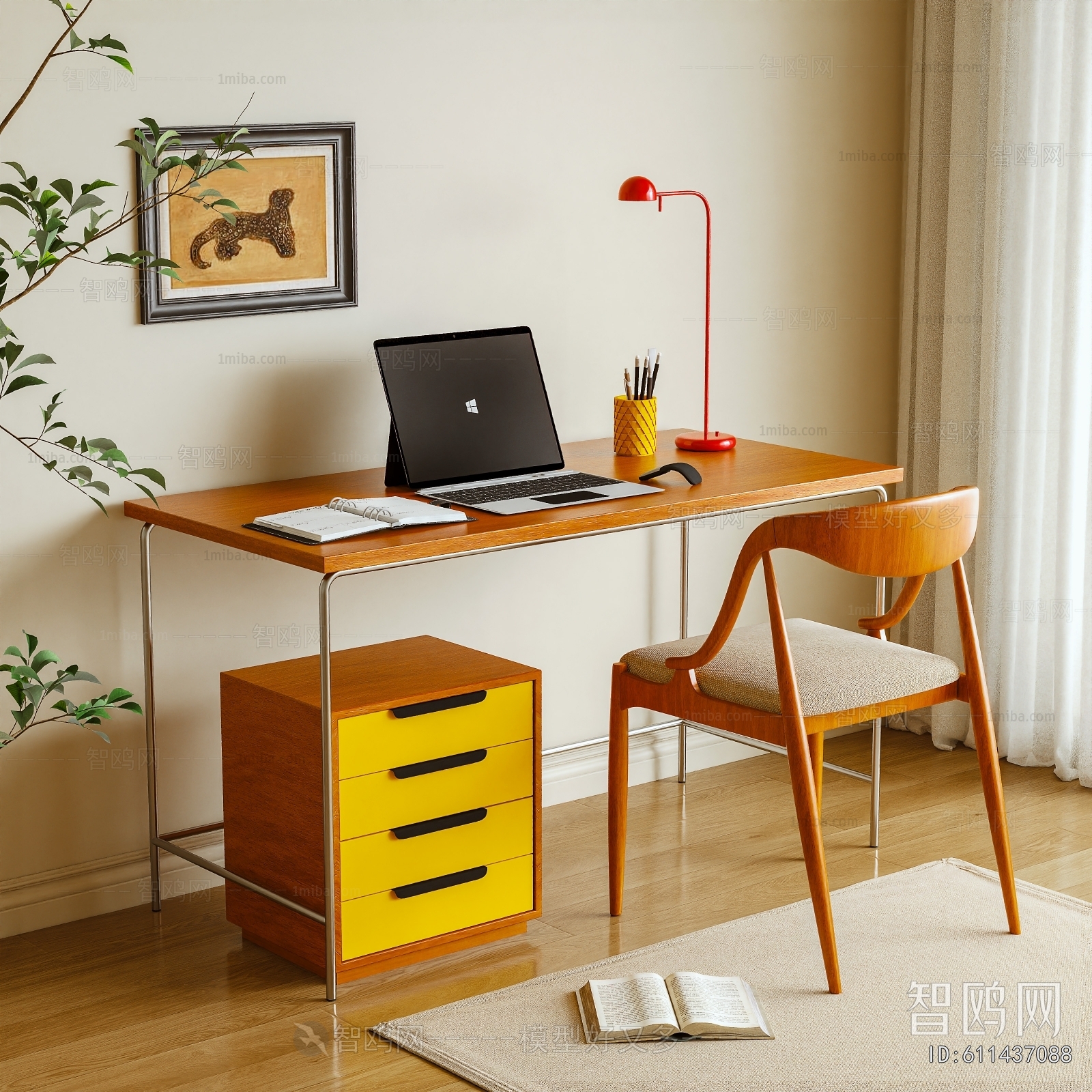 Modern Computer Desk And Chair
