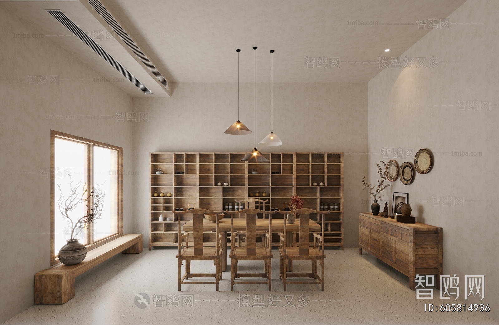 Wabi-sabi Style Tea House