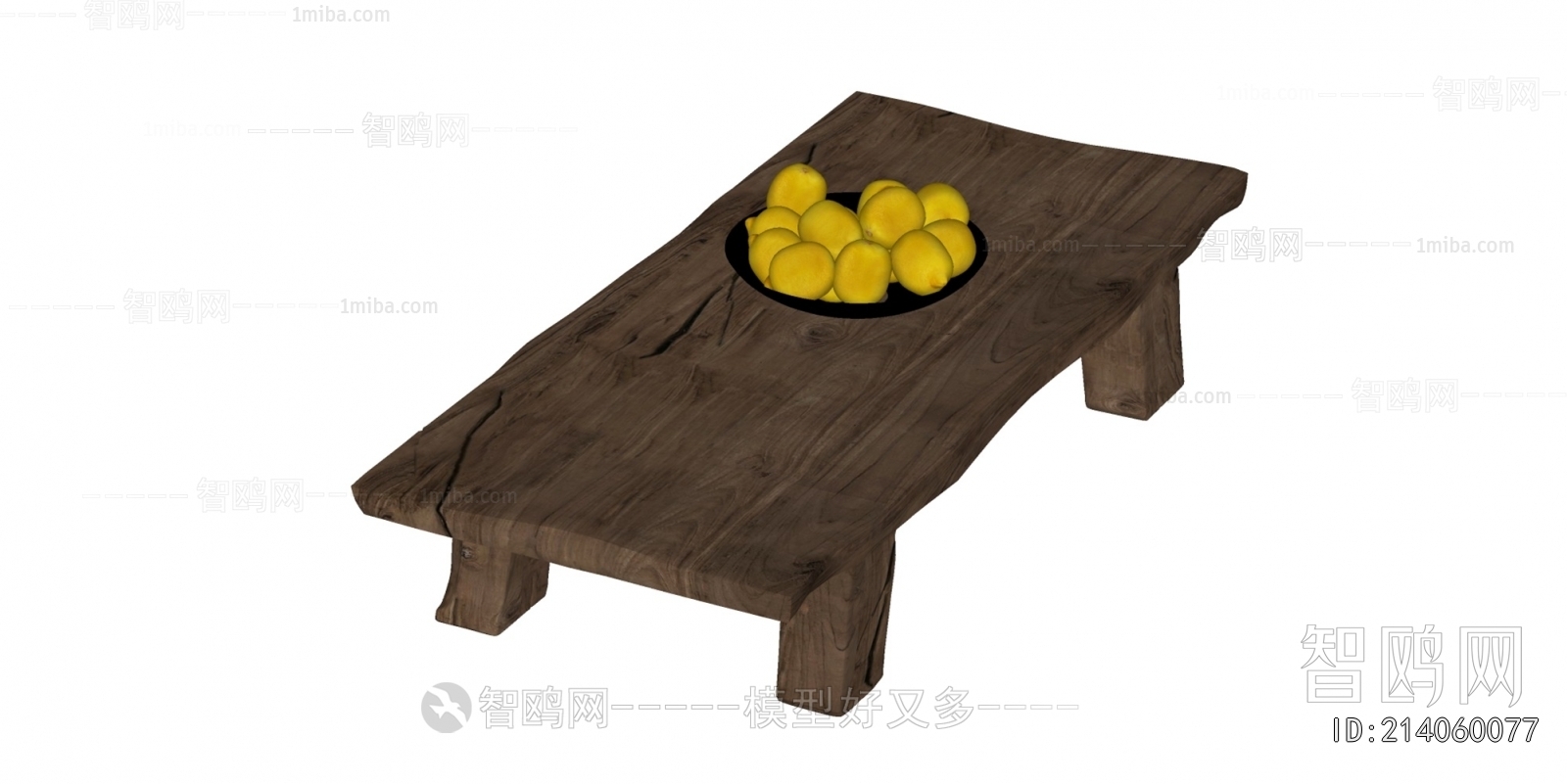Wabi-sabi Style Coffee Table