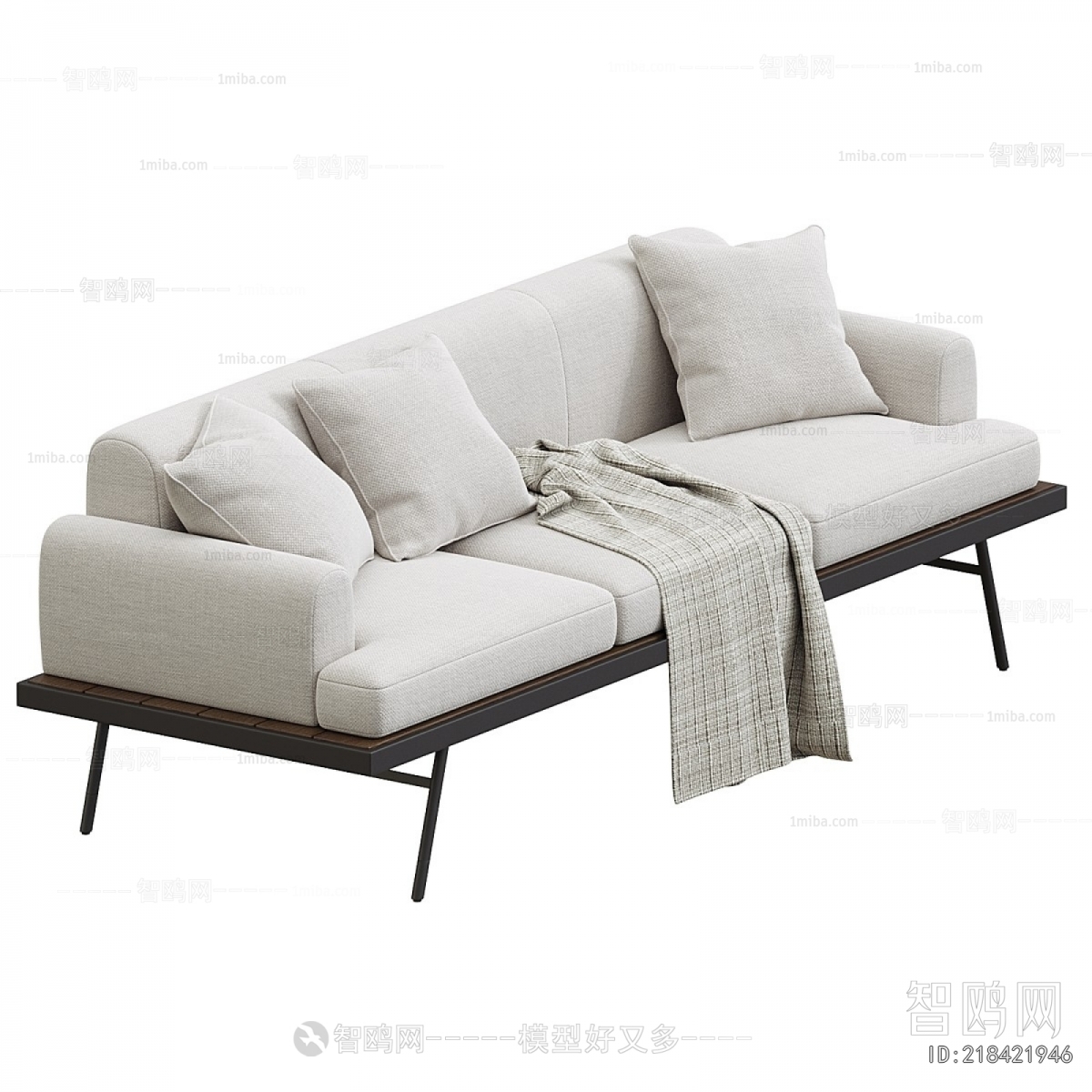Modern Multi Person Sofa