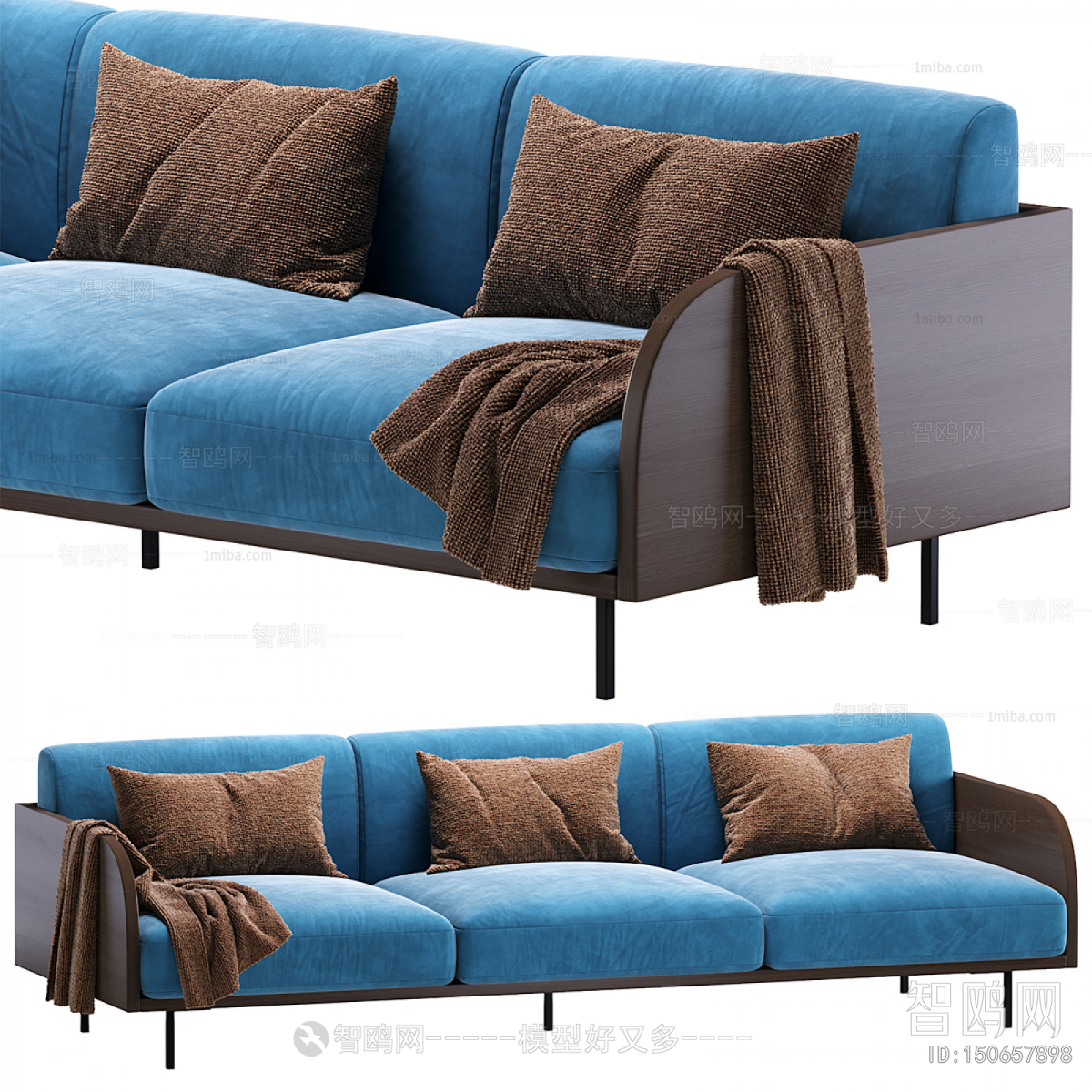 Modern Three-seat Sofa