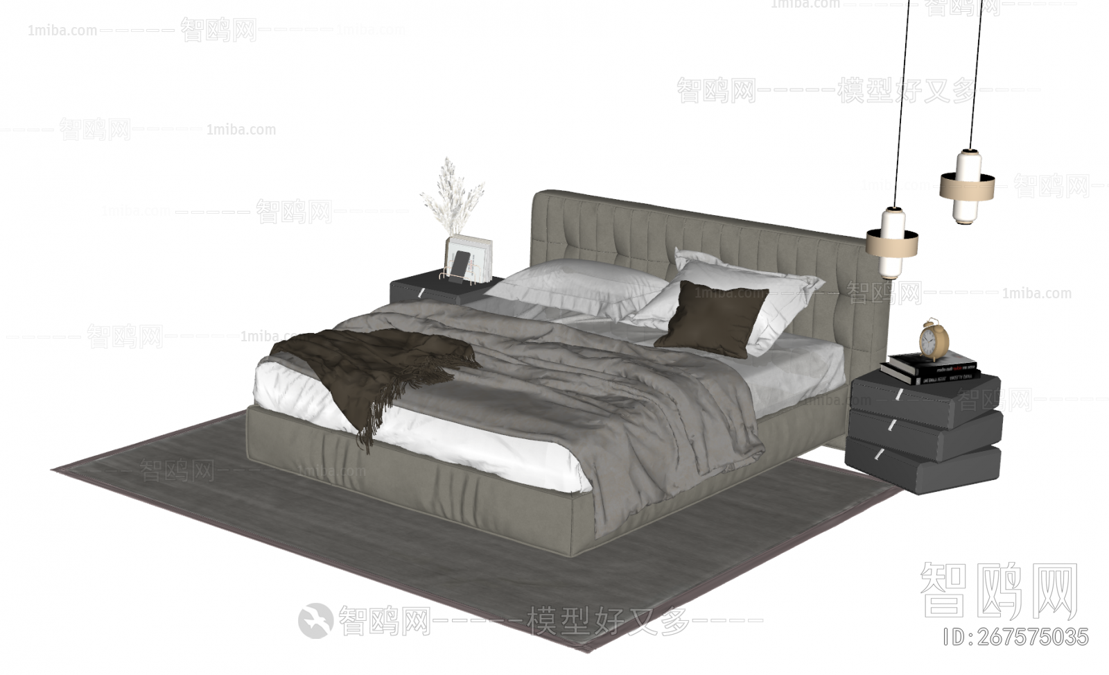 Modern Double Bed