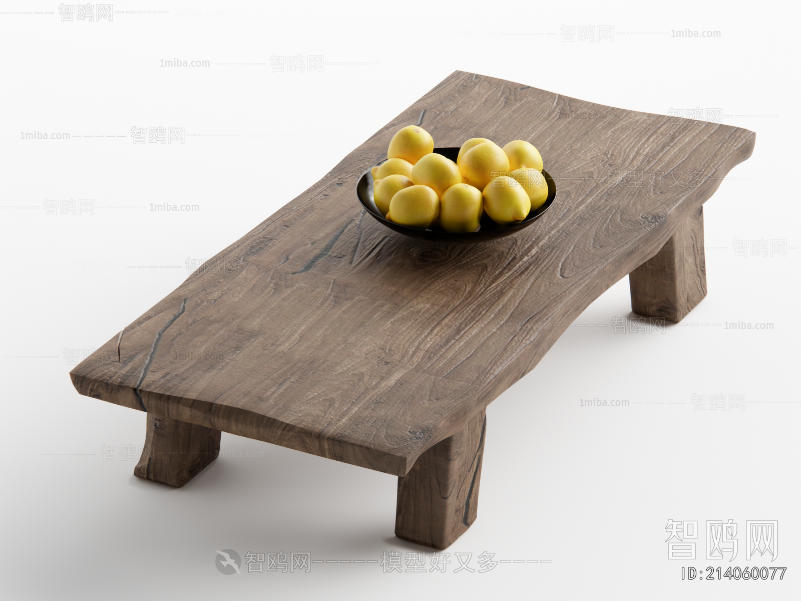 Wabi-sabi Style Coffee Table
