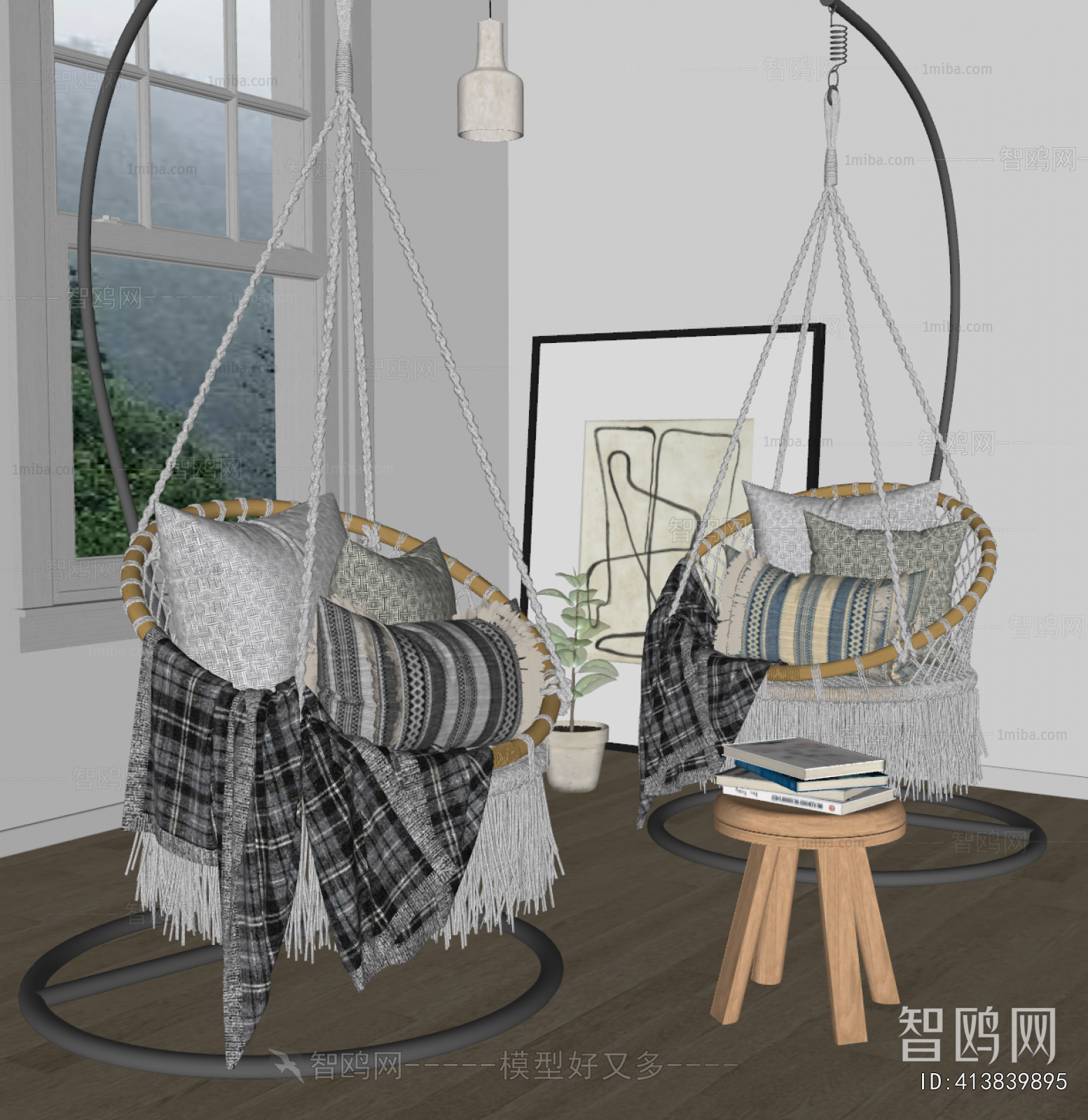 Nordic Style Hanging Chair