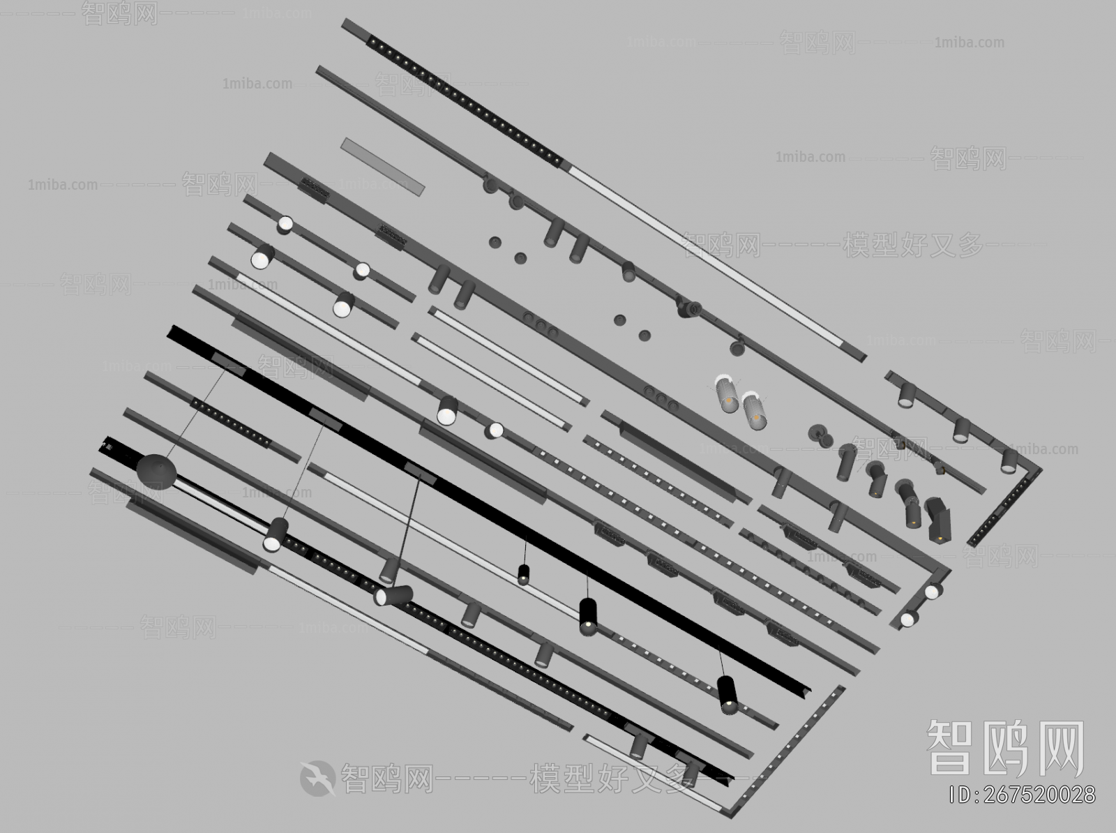 Modern Track Spotlights