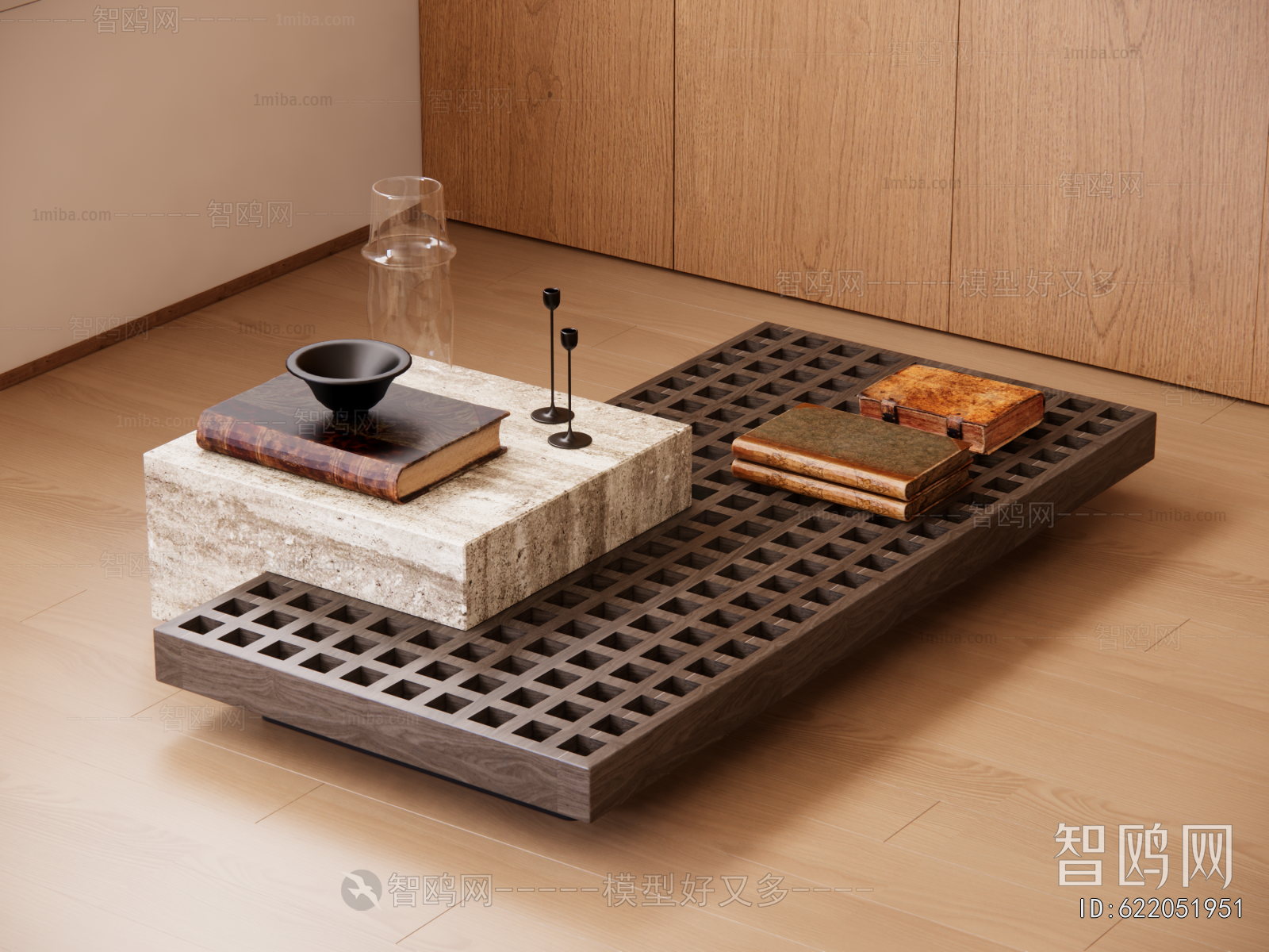 Wabi-sabi Style Coffee Table