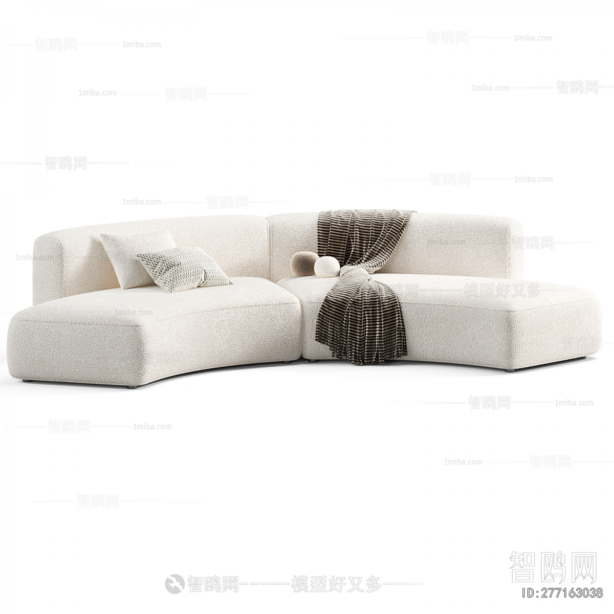 Modern Curved Sofa