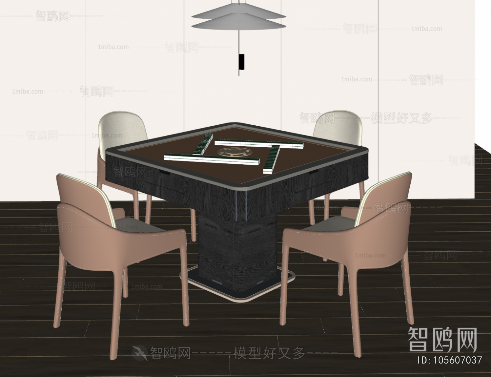 Modern Mahjong Tables And Chairs