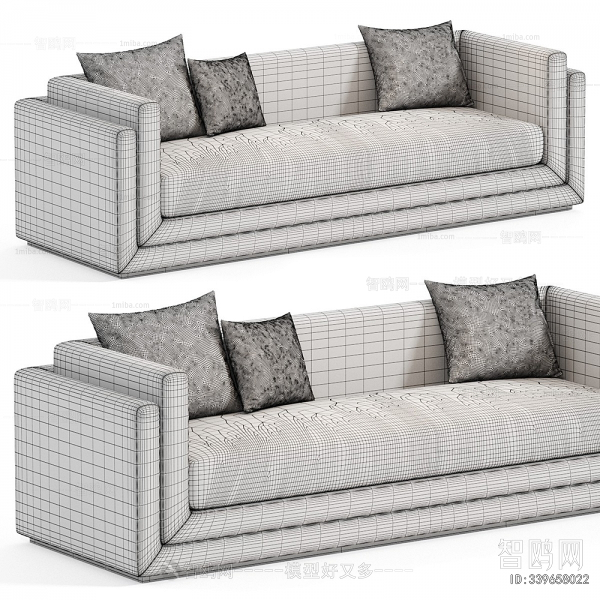 Modern Multi Person Sofa